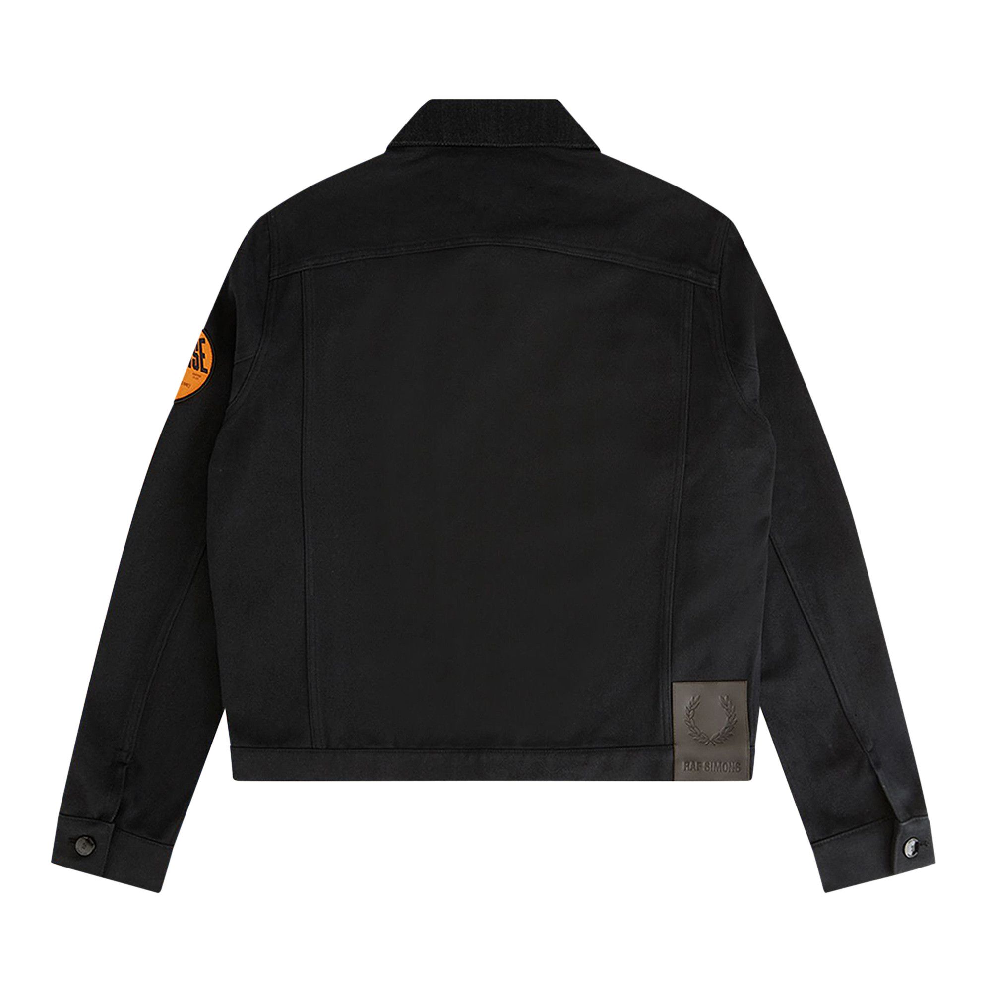 Fred perry raf simons denim jacket sales