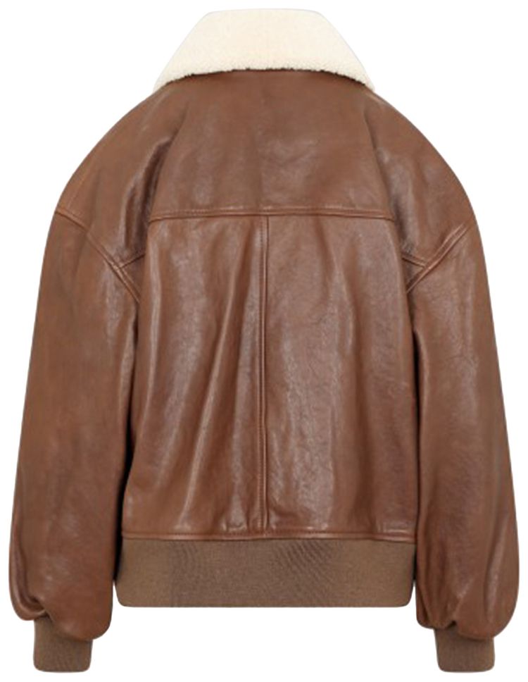 Khaite Shellar Jacket Classic Brown