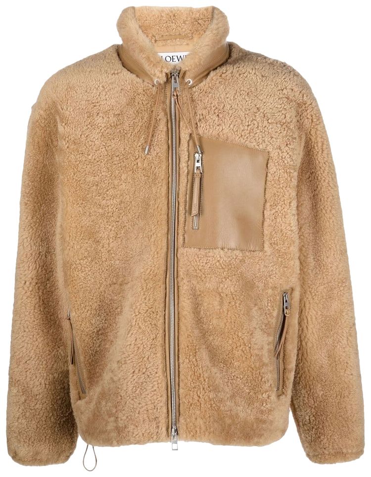 Loewe Shearling Jacket SandBeige
