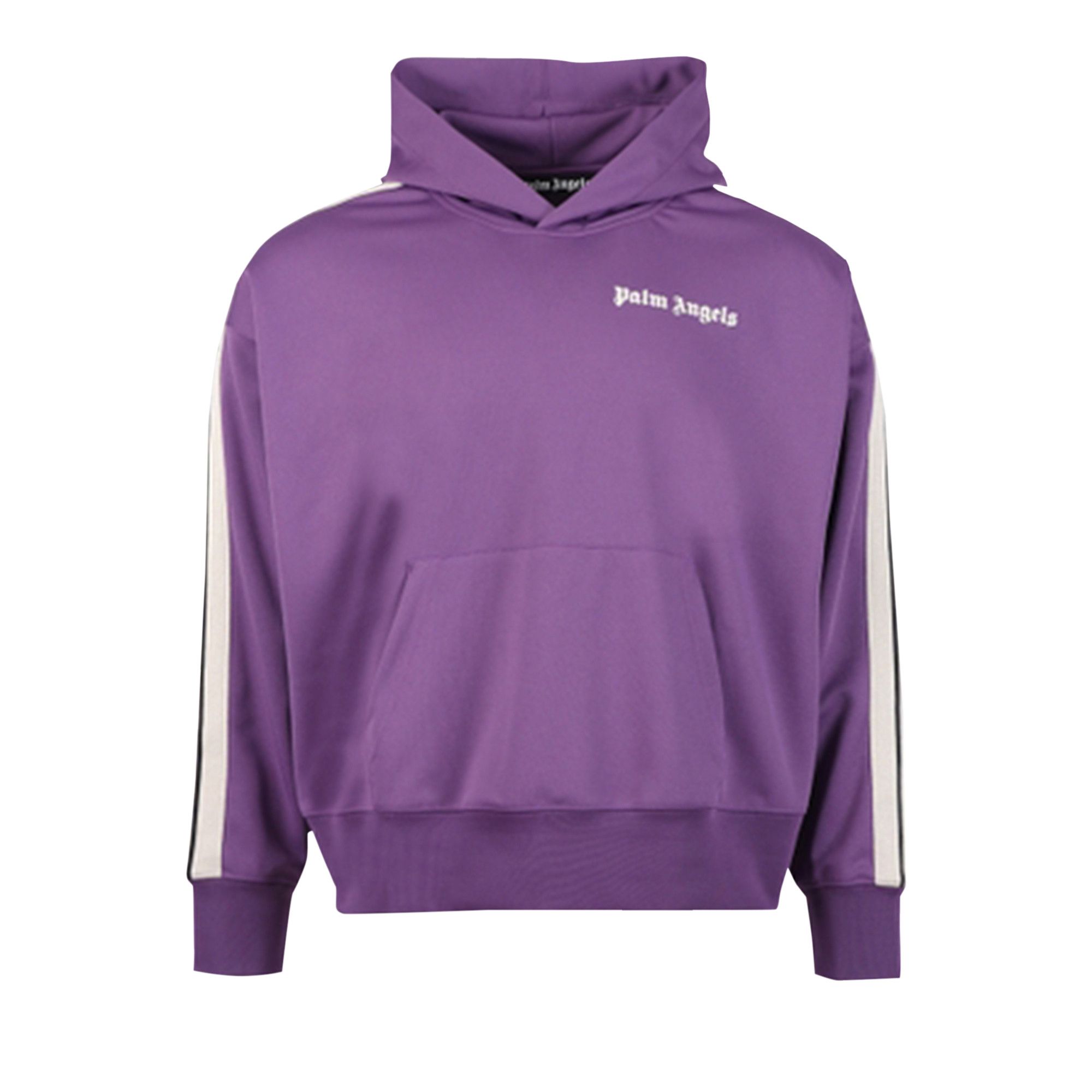 Buy Palm Angels Track Hoody 'Purple/Off White