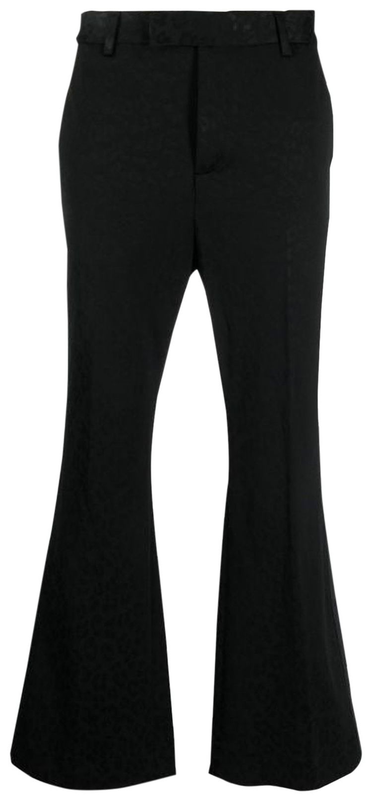 Palm Angels Jacquard Tonal Leopard Suit Pants Black