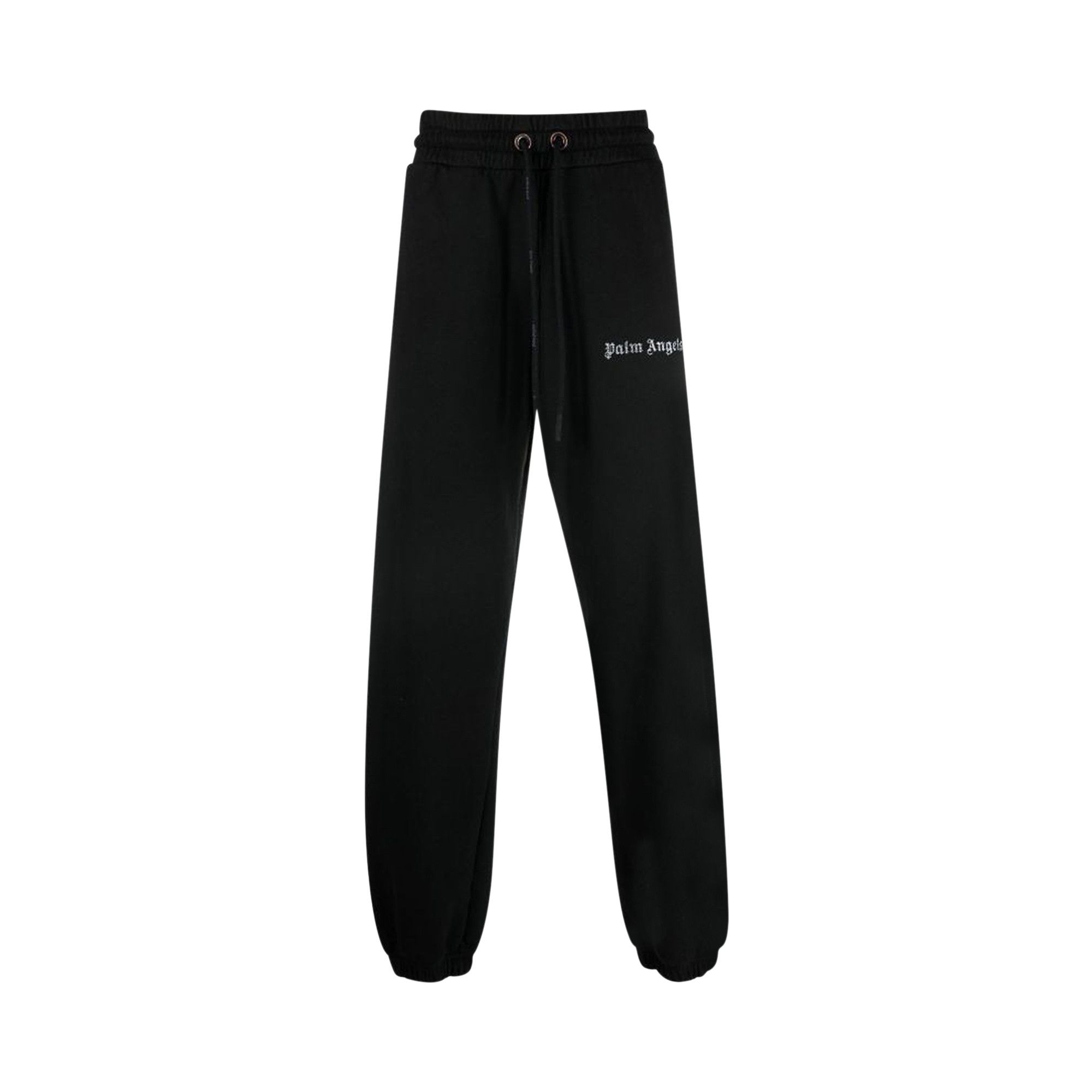 Buy Palm Angels PXP Shiny Sweatpants Black Silver PMCH011F22FLE0051072 GOAT UK