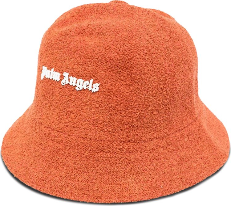 Palm Angels Bucle Bucket Hat 'Brick/Red'