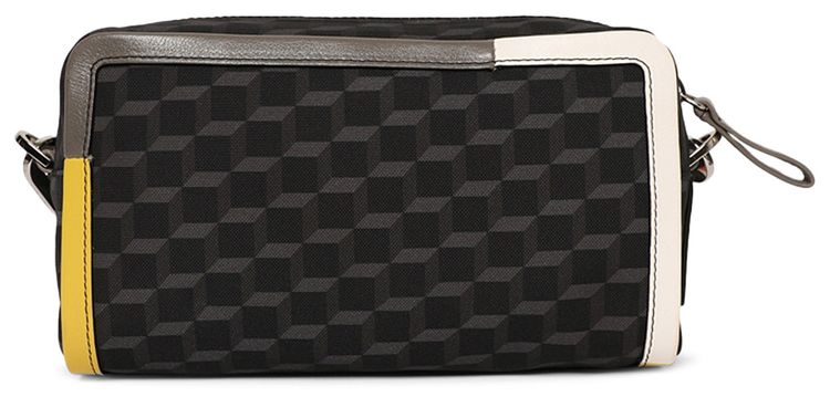 Pierre Hardy Planet Maxi Cube Box Bag BlackYellow