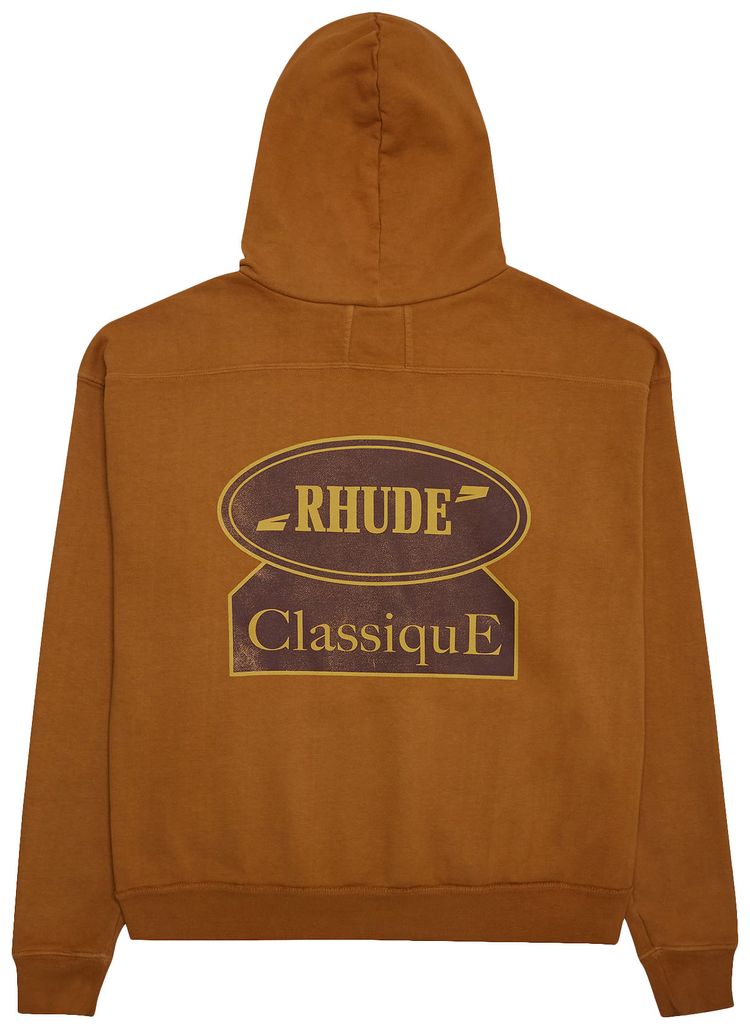 Rhude Classique Hoodie Tan