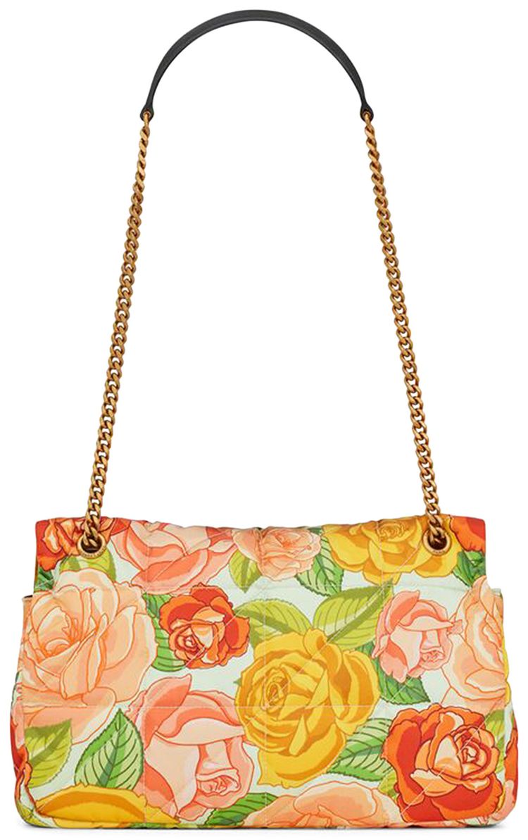 Saint Laurent Jamie Medium Chain Bag RougeMulticoloreBlanc Vintage