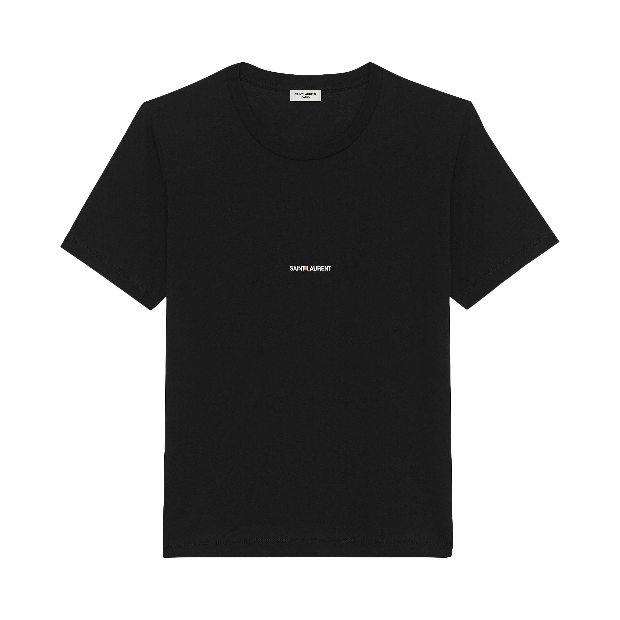 Saint laurent logo t shirt store