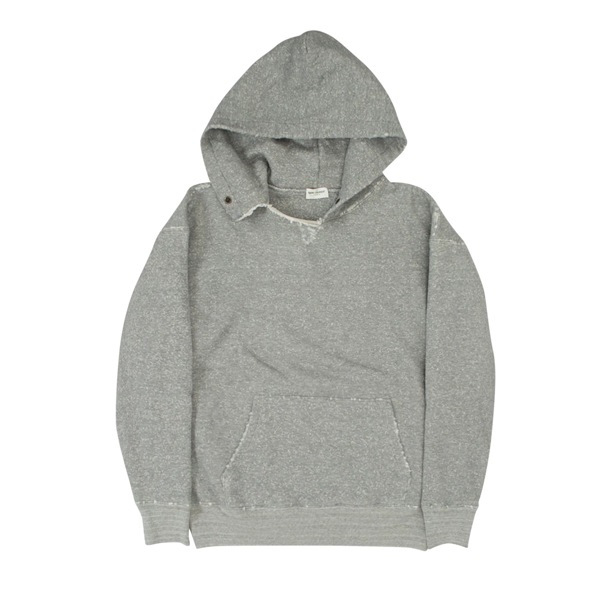Buy Saint Laurent Hoodie 'Gris Chine/Gris' - 712301 Y36XQ 1450 | GOAT