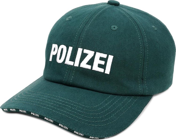 Vetements Polizei Cap Police Green