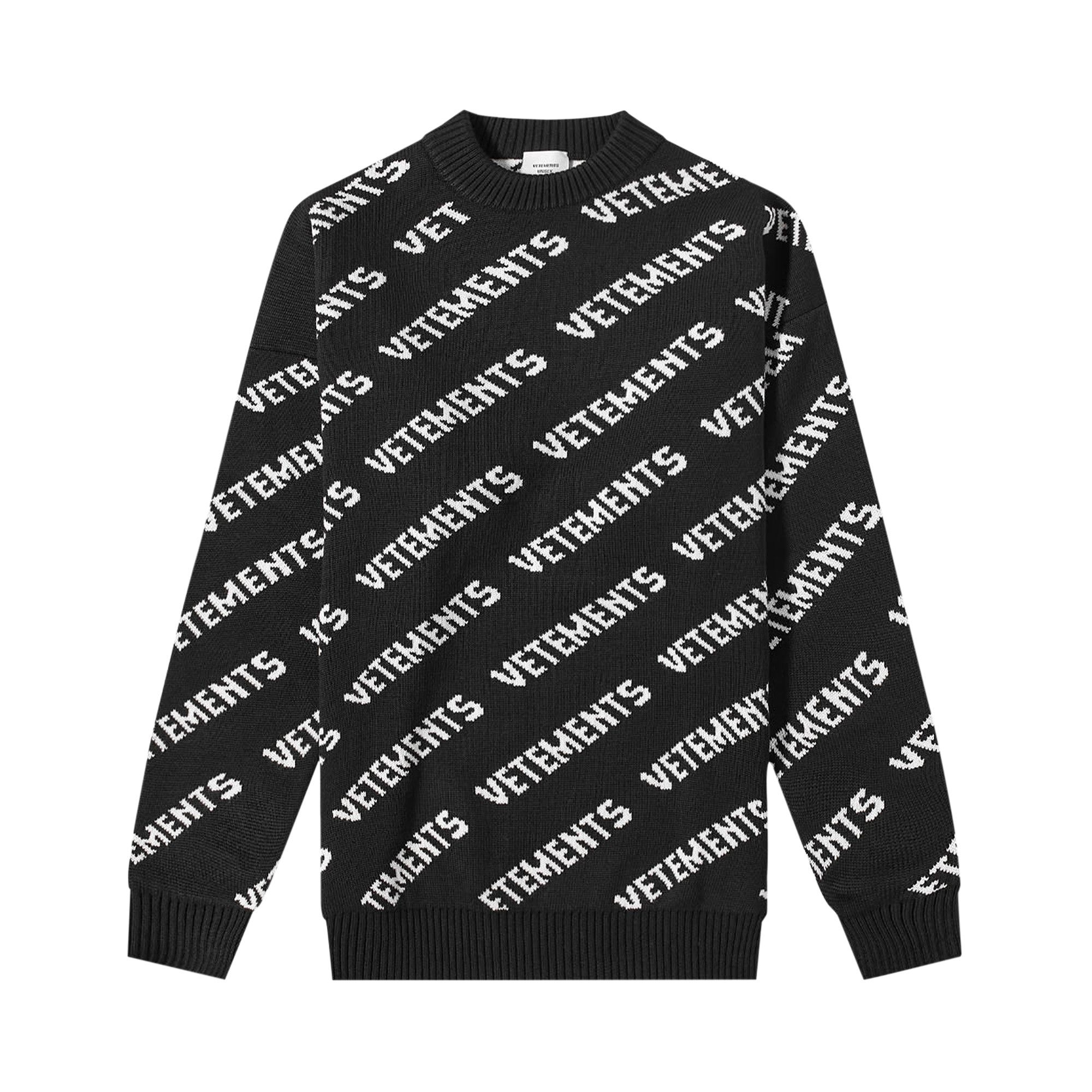 Monogram knit top sweater