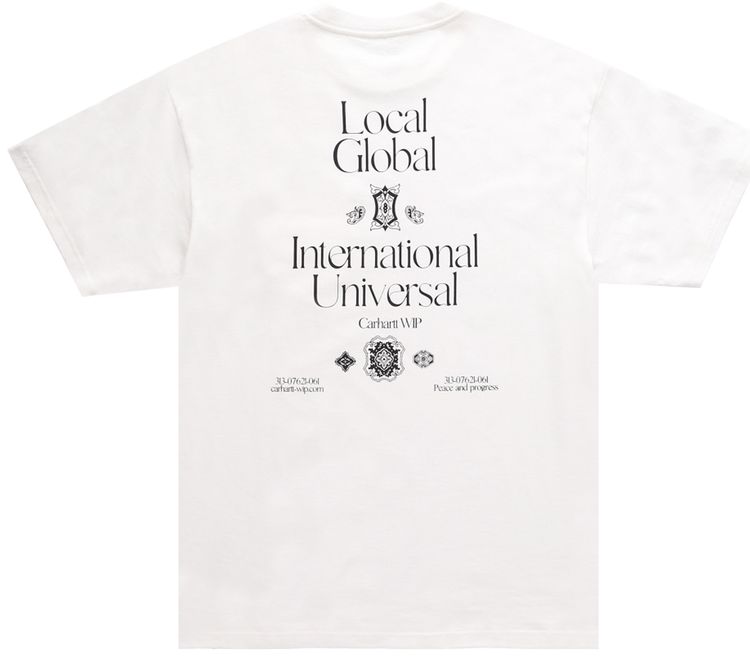 Carhartt WIP Local Pocket T Shirt BlackWhite
