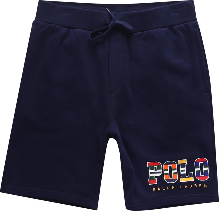 Polo Ralph Lauren Logo Fleece Shorts 'Cruise Navy'