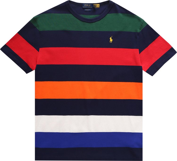 Buy Polo Ralph Lauren Heavyweight Jersey T-Shirt 'New Forest/Multicolor ...