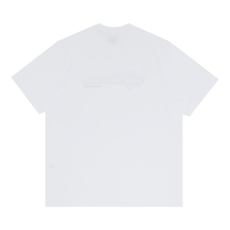 Supreme Shadow Script Short Sleeve Top White