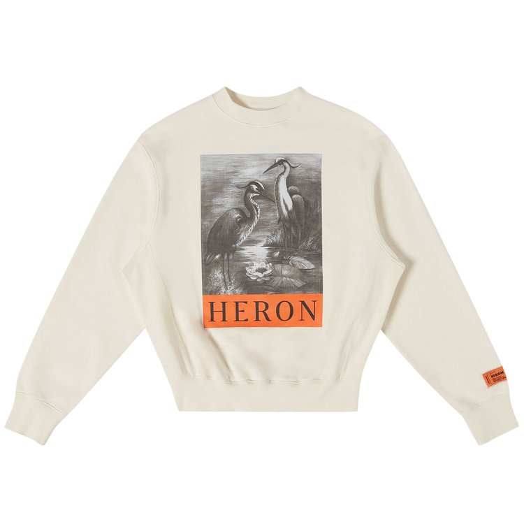 Heron Preston NF Heron Crewneck 'White/Black'