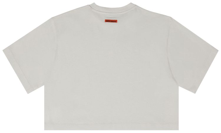 Heron Preston NF CTNMB Crop Short Sleeve Tee WhiteBlack