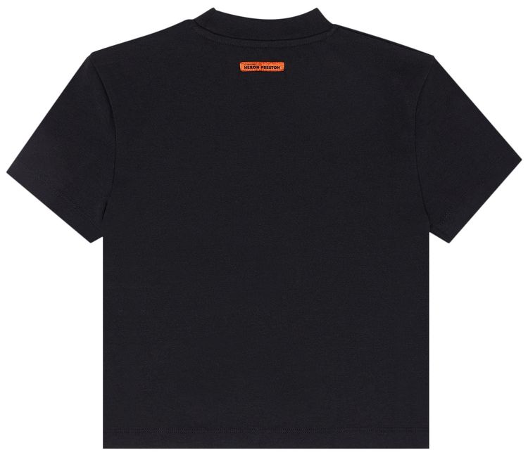 Heron Preston Short Sleeve Baby Tee BlackWhite