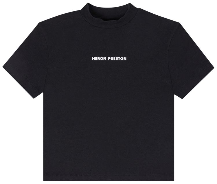 Heron Preston Short Sleeve Baby Tee BlackWhite
