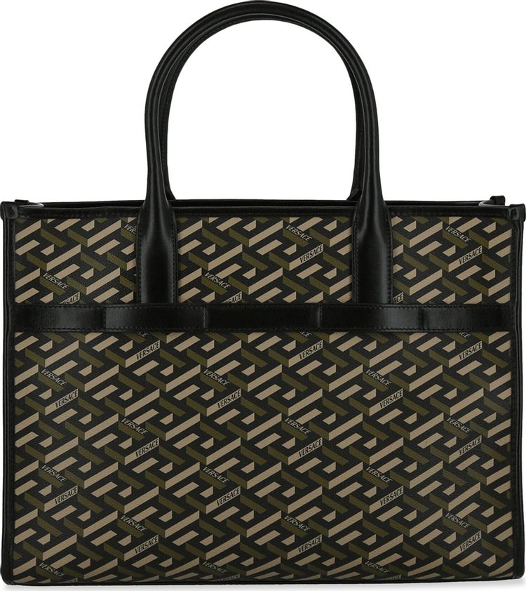 Versace La Greca Signature Tote Bag Multicolor