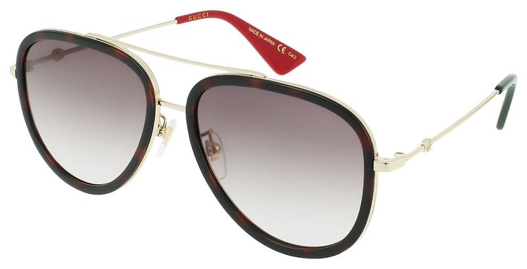 Gucci Aviator Sunglasses Multicolor