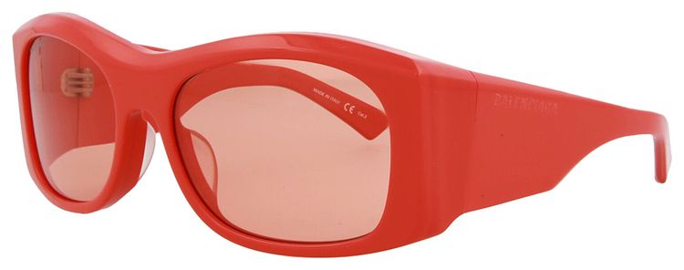 Balenciaga Aviator Sunglasses Red