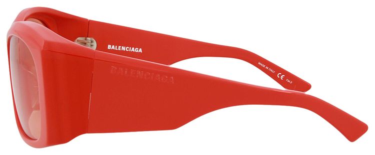 Balenciaga Aviator Sunglasses Red
