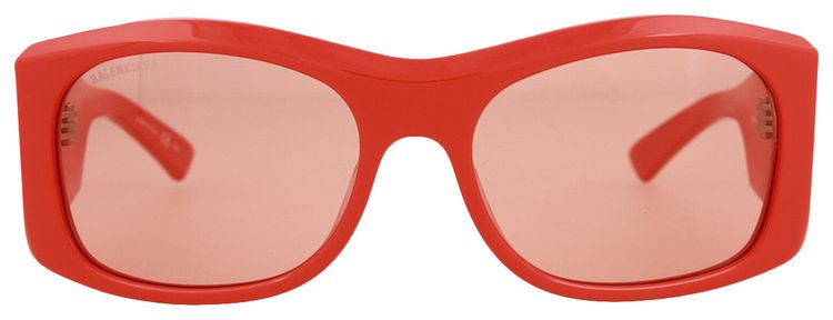 Balenciaga Aviator Sunglasses Red