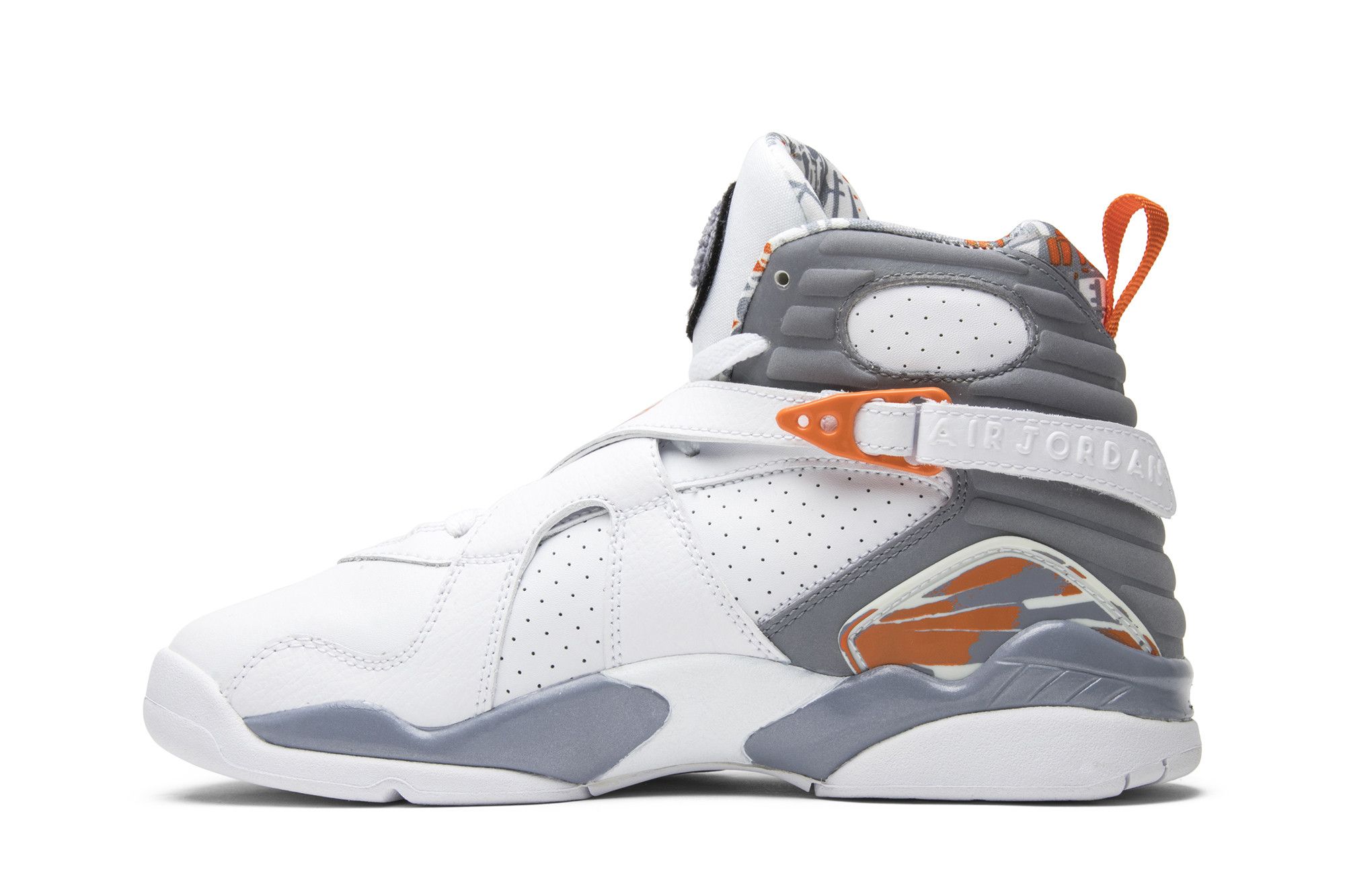 Jordan 8 white purple orange deals