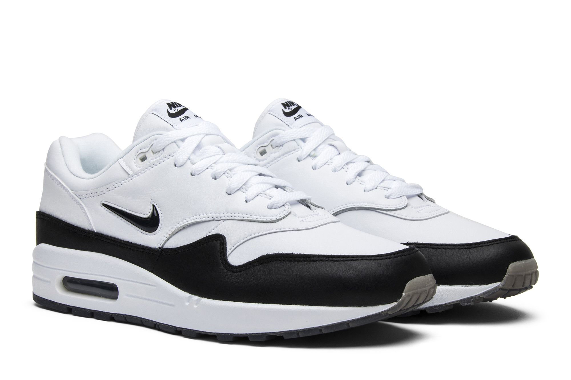 Size 10.5 Air Max 1 Premium SC Jewel 'Black Swoosh'