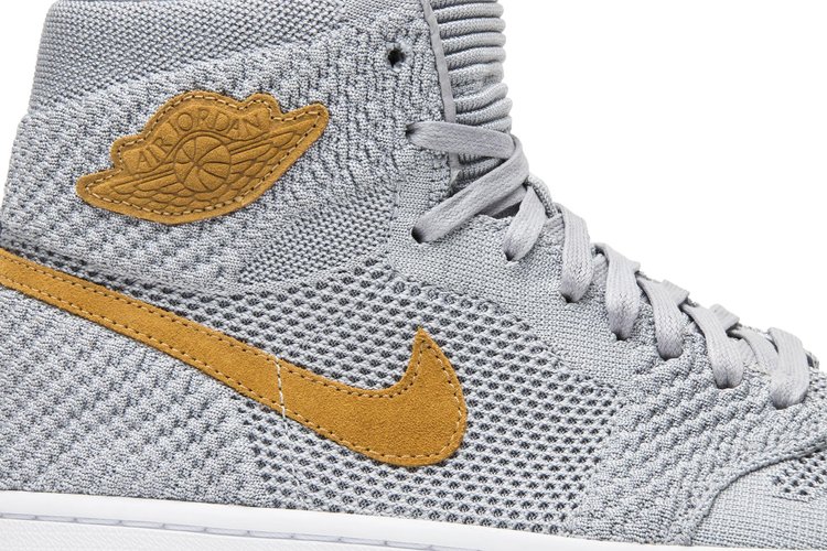 Air Jordan 1 Retro High OG Flyknit Wolf Grey