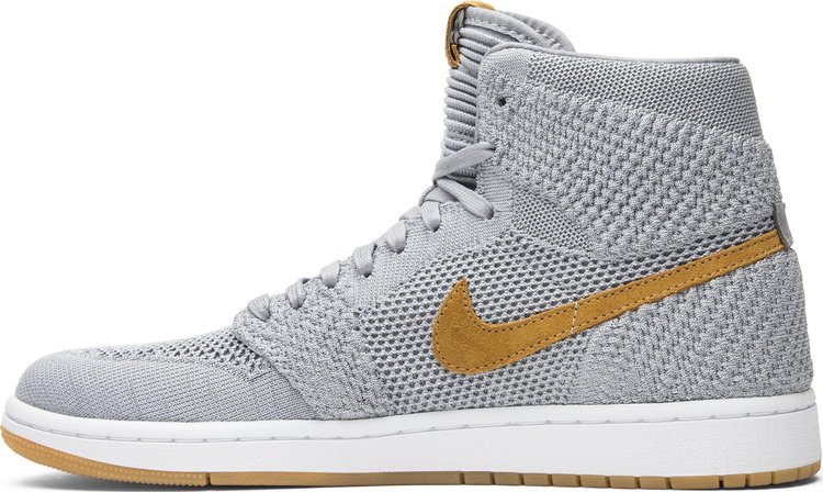 Air Jordan 1 Retro High OG Flyknit Wolf Grey