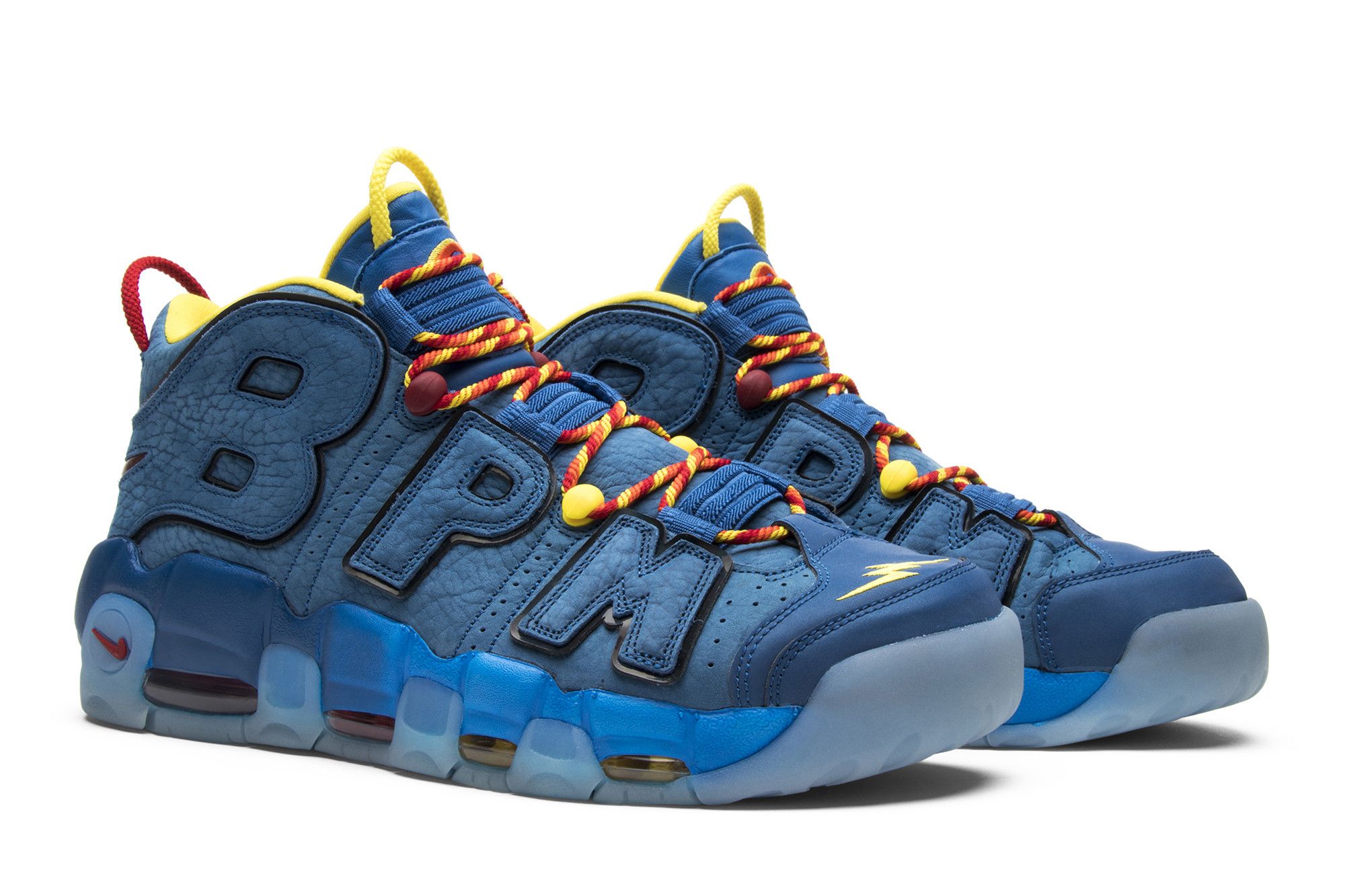 Orange and blue uptempo clearance