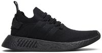 nmd r2 primeknit triple black