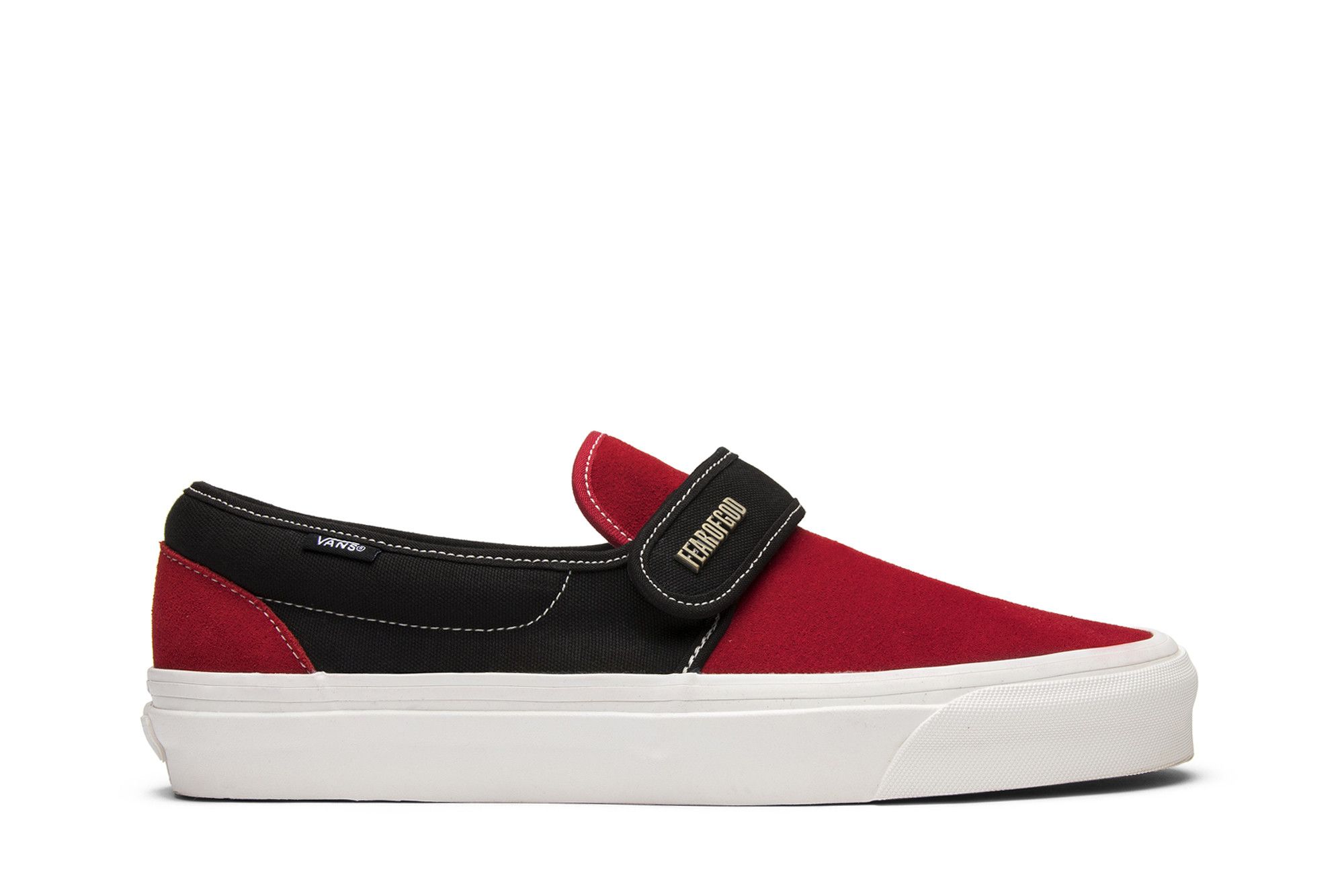 Fear of God x Slip On 47 DX Collection 2 Red Black