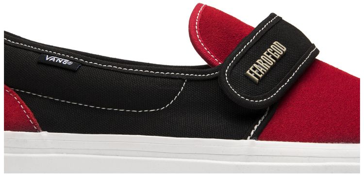 Fear of God x Vans Slip On 47 DX Collection 2 Red Black