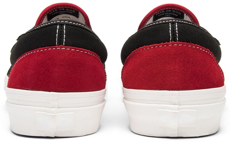 Fear of God x Vans Slip On 47 DX Collection 2 Red Black