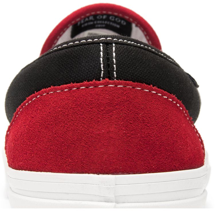 Fear of God x Vans Slip On 47 DX Collection 2 Red Black