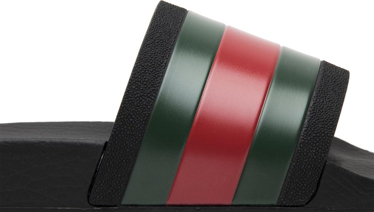 Gucci Pursuit 72 Rubber Slide Black