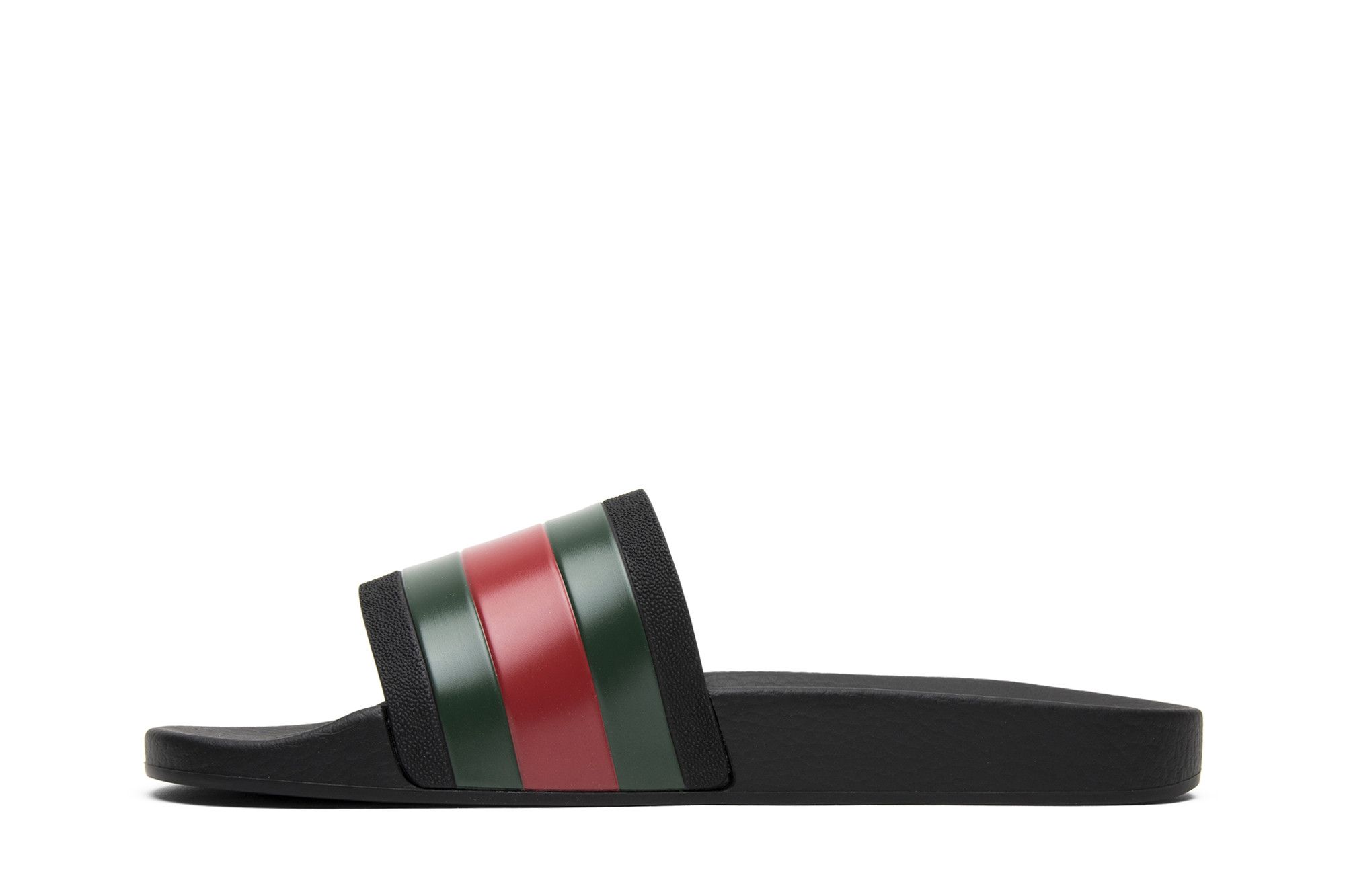 Gucci pursuit rubber slides 2025