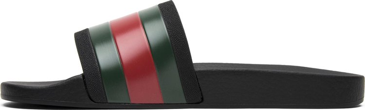 Gucci Pursuit 72 Rubber Slide Black