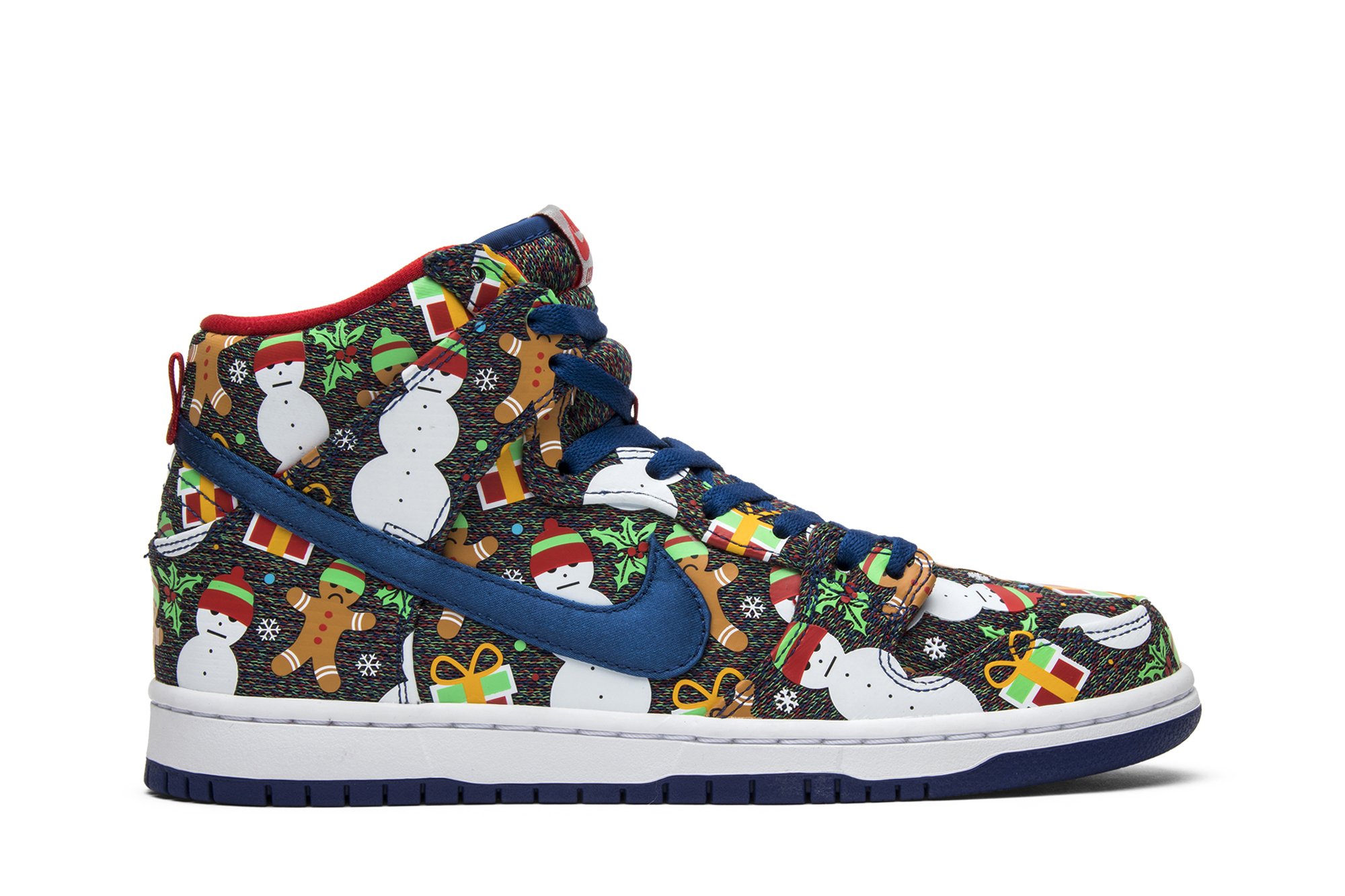Concepts x SB Dunk Pro High 'Ugly Christmas Sweater' 2017