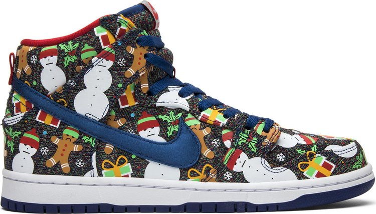 Concepts x SB Dunk Pro High 'Ugly Christmas Sweater' 2017