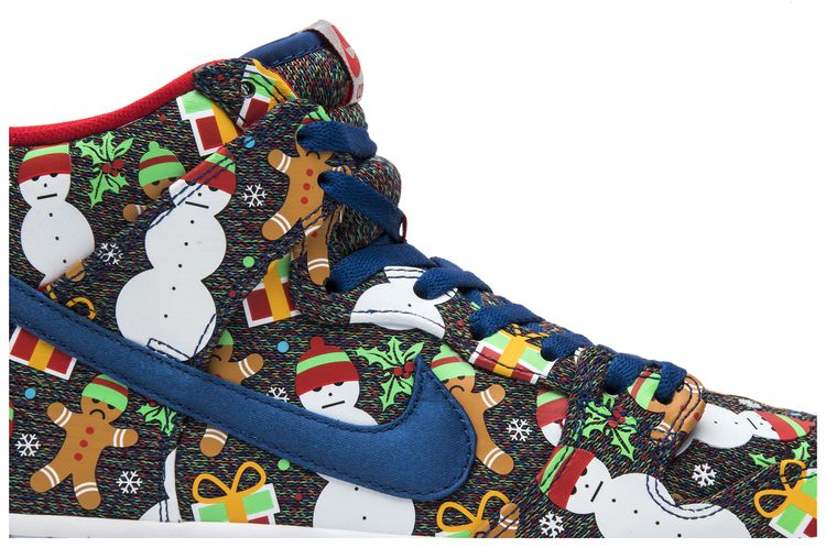 Concepts x Nike SB Dunk Pro High Ugly Christmas Sweater 2017