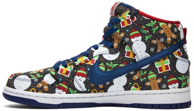 Concepts x Nike SB Dunk Pro High Ugly Christmas Sweater 2017