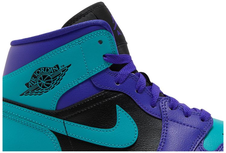 Wmns Air Jordan 1 Mid Black Grape