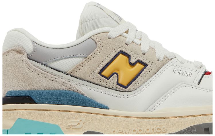 New Balance 550 Big Kid White Surf
