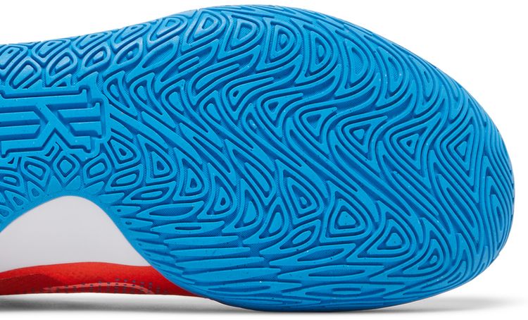 Nike Kyrie Flytrap 5 Habanero Red Blue Hero