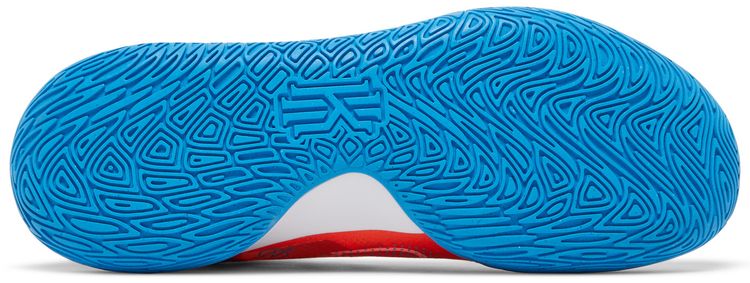 Nike Kyrie Flytrap 5 Habanero Red Blue Hero