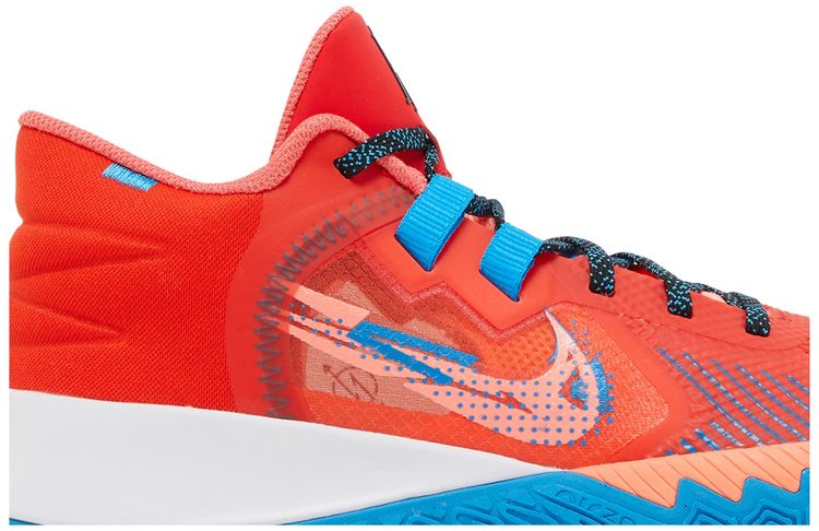 Nike Kyrie Flytrap 5 Habanero Red Blue Hero