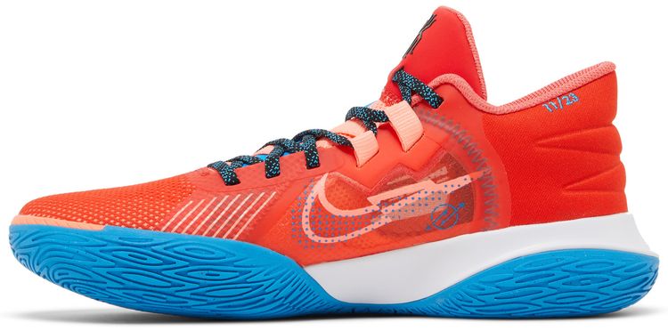 Nike Kyrie Flytrap 5 Habanero Red Blue Hero